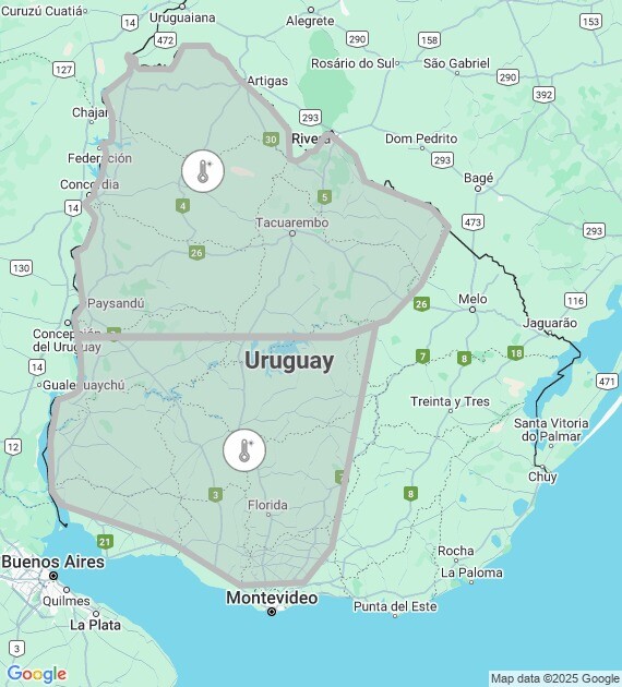 Ola de calor del 2 al 5 de febrero de 2025