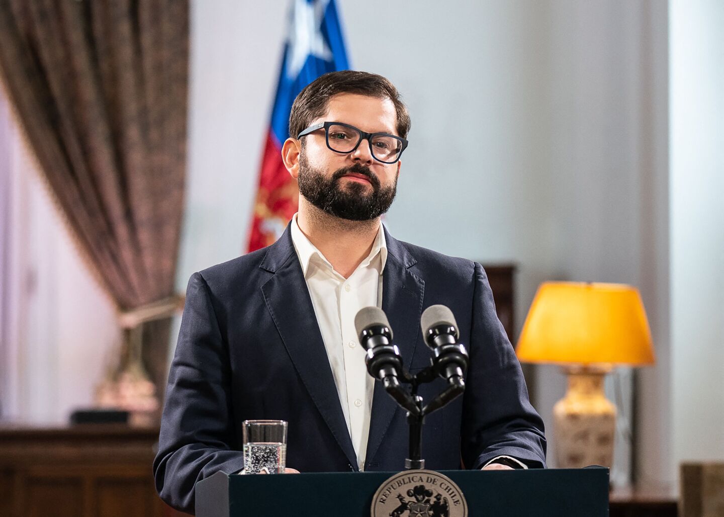 Conferencia de Gabriel Boric