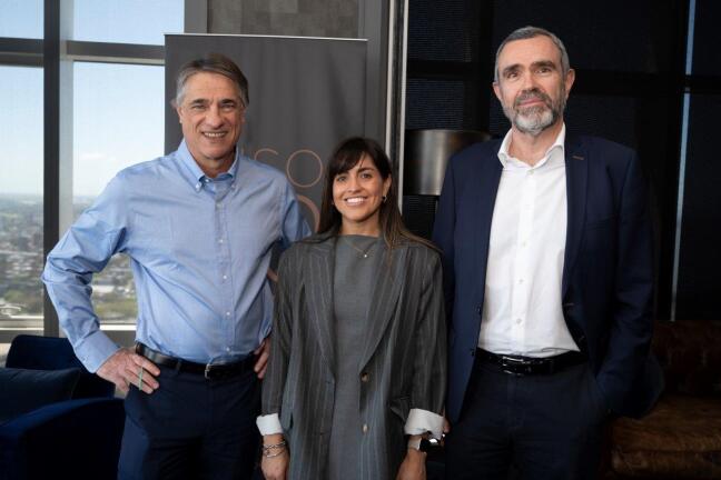 Nicolás Jodal, Giuliana Corbo, Alberto Charro.