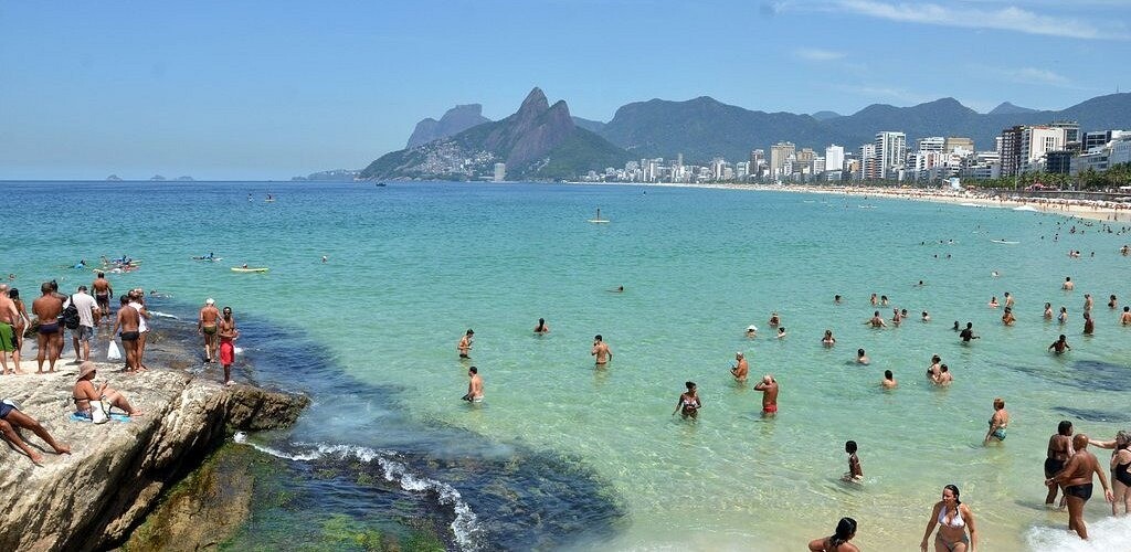 Playa de Ipanema, en Rio de Janeiro