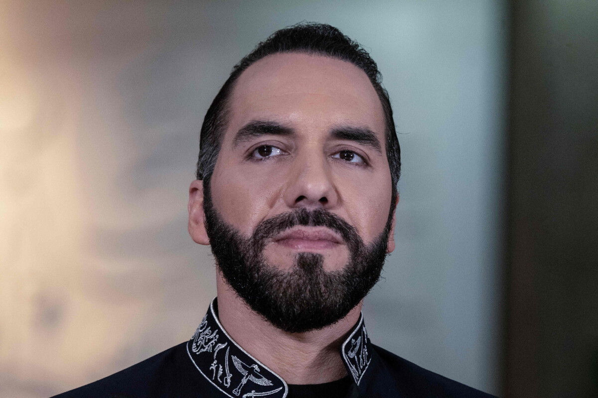 El presidente de El Salvador, Nayib Bukele.