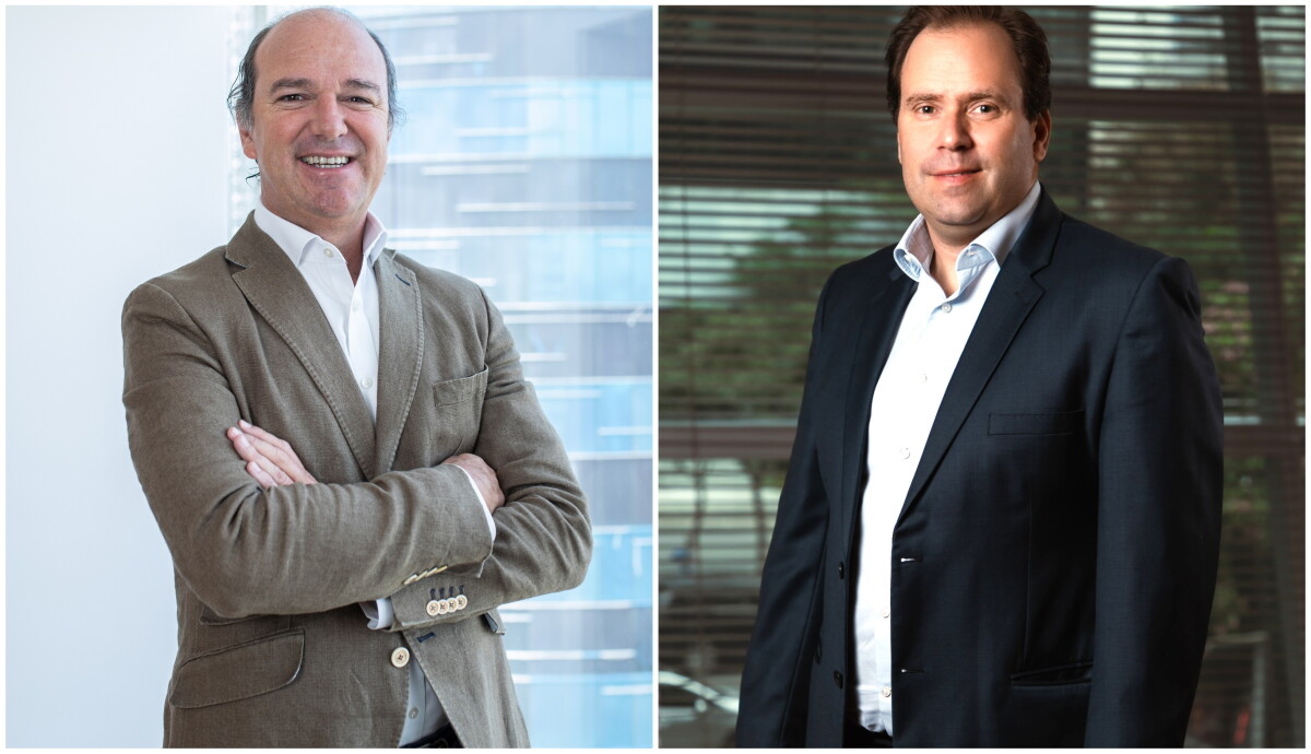 Lanzamiento. Agustín Tafernaberry, CEO de Itaú Uruguay, y Fernando Beyruti, global head de Itaú Private Bank, anunciaron la llegada del nuevo servicio al país.