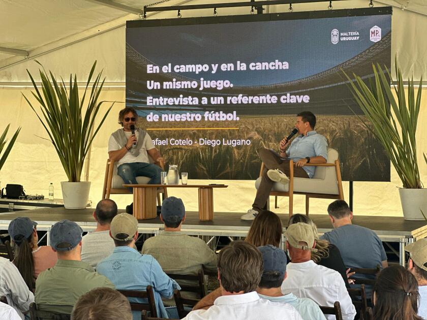 Diego Lugano en la jornada de Ambev 2025.