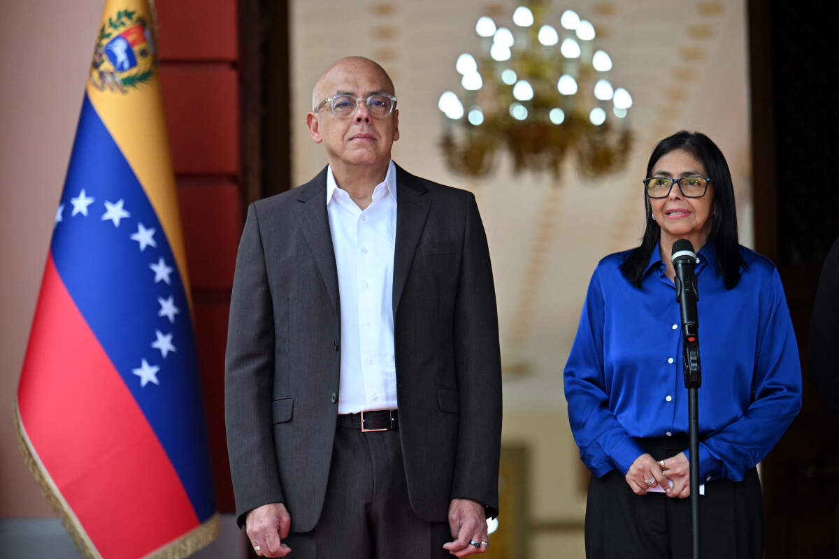 EE.UU. levanta sanciones a Jorge Rodríguez, dirigente chavista presidente de la Asamblea Nacional de Venezuela