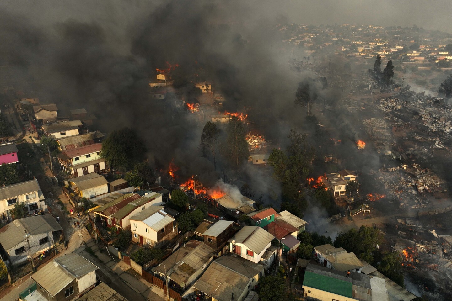 Incendio Chile