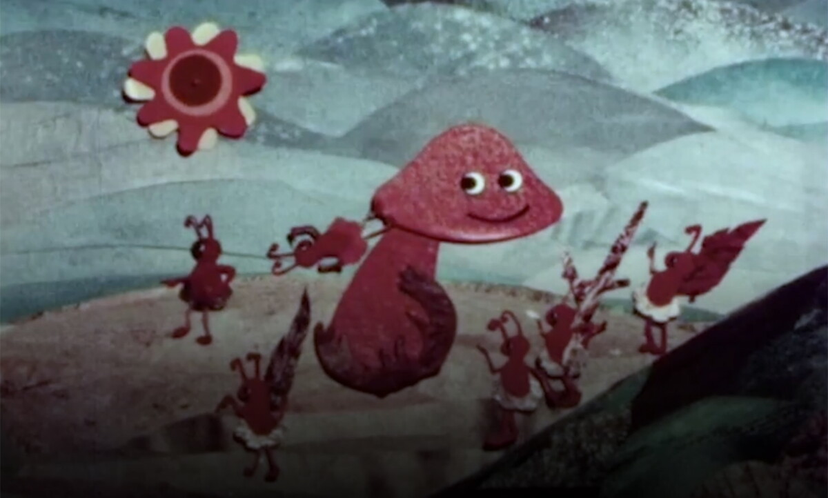 Imagen del cortometraje "El honguito feliz".