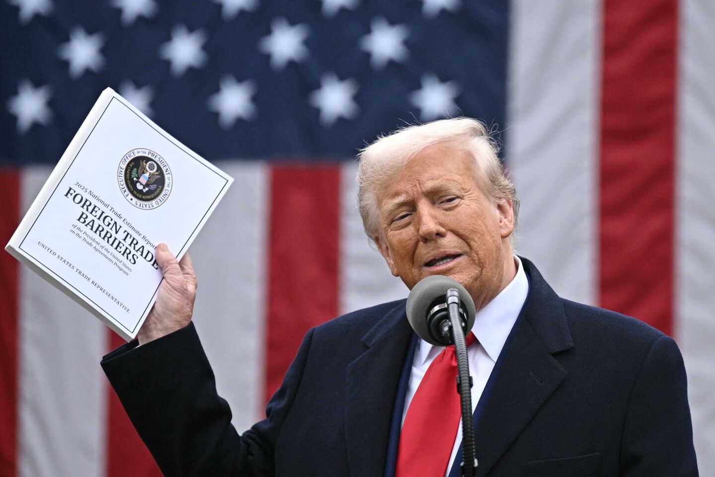 Trump delivers remarks on reciprocal tariffs
