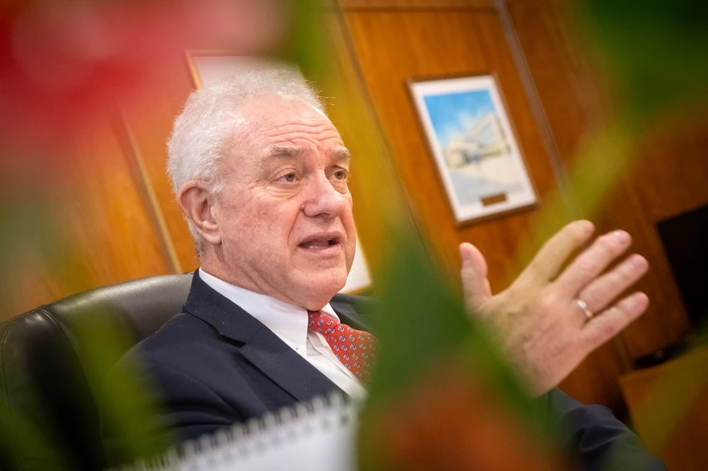 Mario Lubetkin, ministro de Relaciones Exteriores.