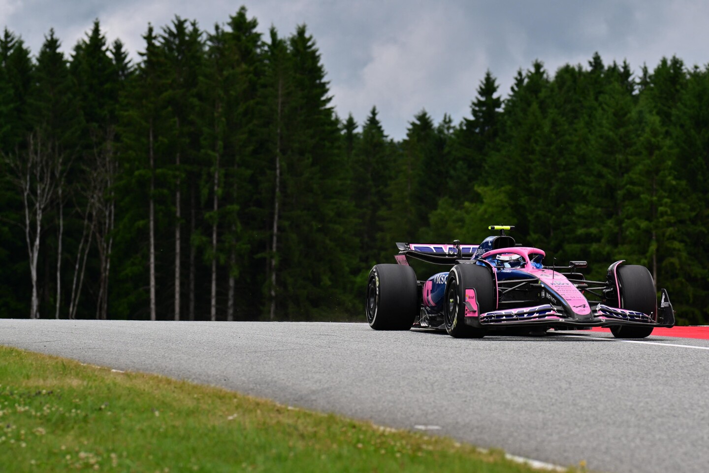 El argentino Franco Colapinto en los entrenamientos libres del Gran Premio de Austria de Fórmula 1.