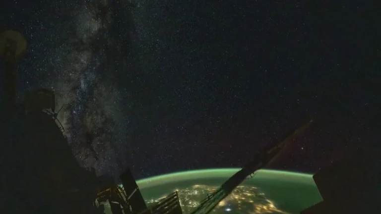 El time-lapse que compartió el astronauta Matthew Dominick