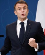 Emmanuel Macron, presidente de Francia. Foto: AFP