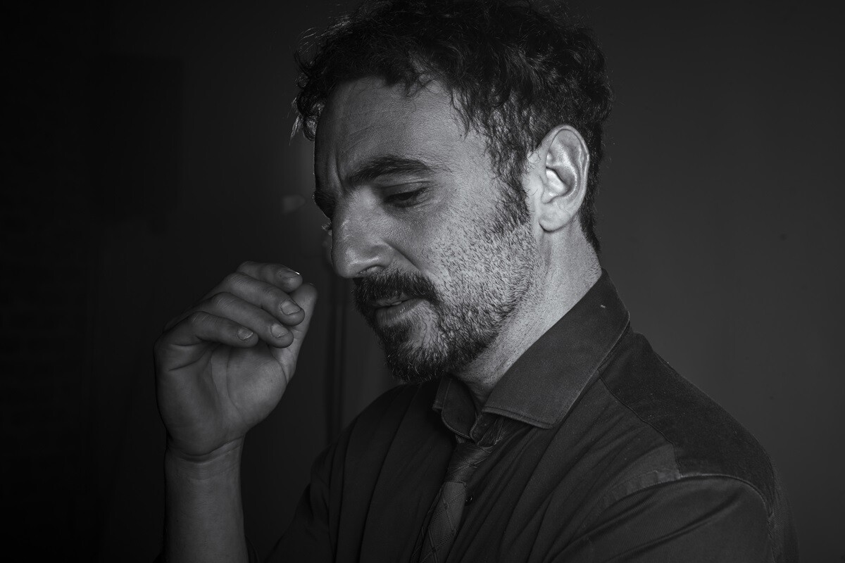 El actor Franco Rilla.