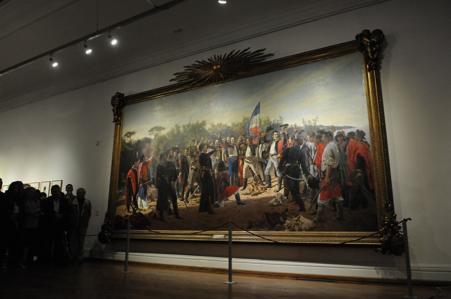 El "Juramento de los Treinta y Tres Orientales", de Juan Manuel Blanes.