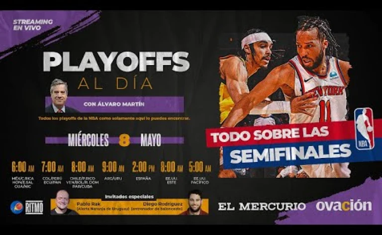 PLAYOFFS AL DÍA #23 🏀 | ÁLVARO MARTÍN,  COACH RODRÍGUEZ Y PABLO RAK | MIÉ 8.MAY.24 | Ritmo NBA