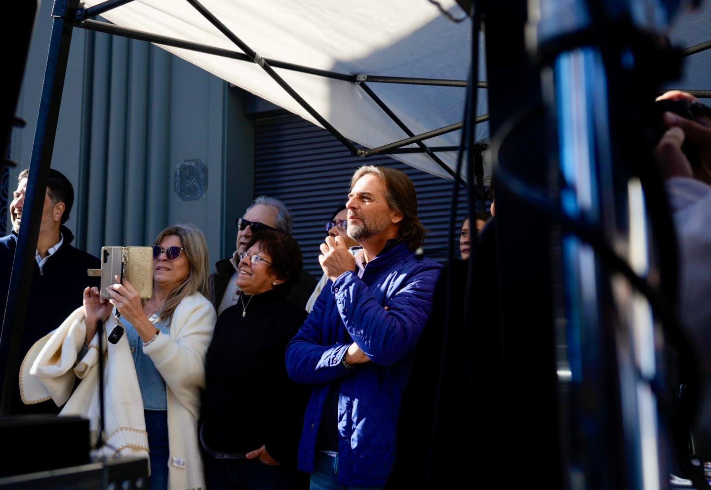 Luis Lacalle Pou dijo presente en la celebración por los 189 años del Partido Nacional