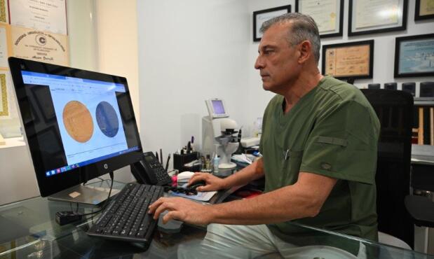 “El equipo puede detectar precozmente una amplia gama de trastornos oculares", explicó el doctor Alvaro Berrutti.