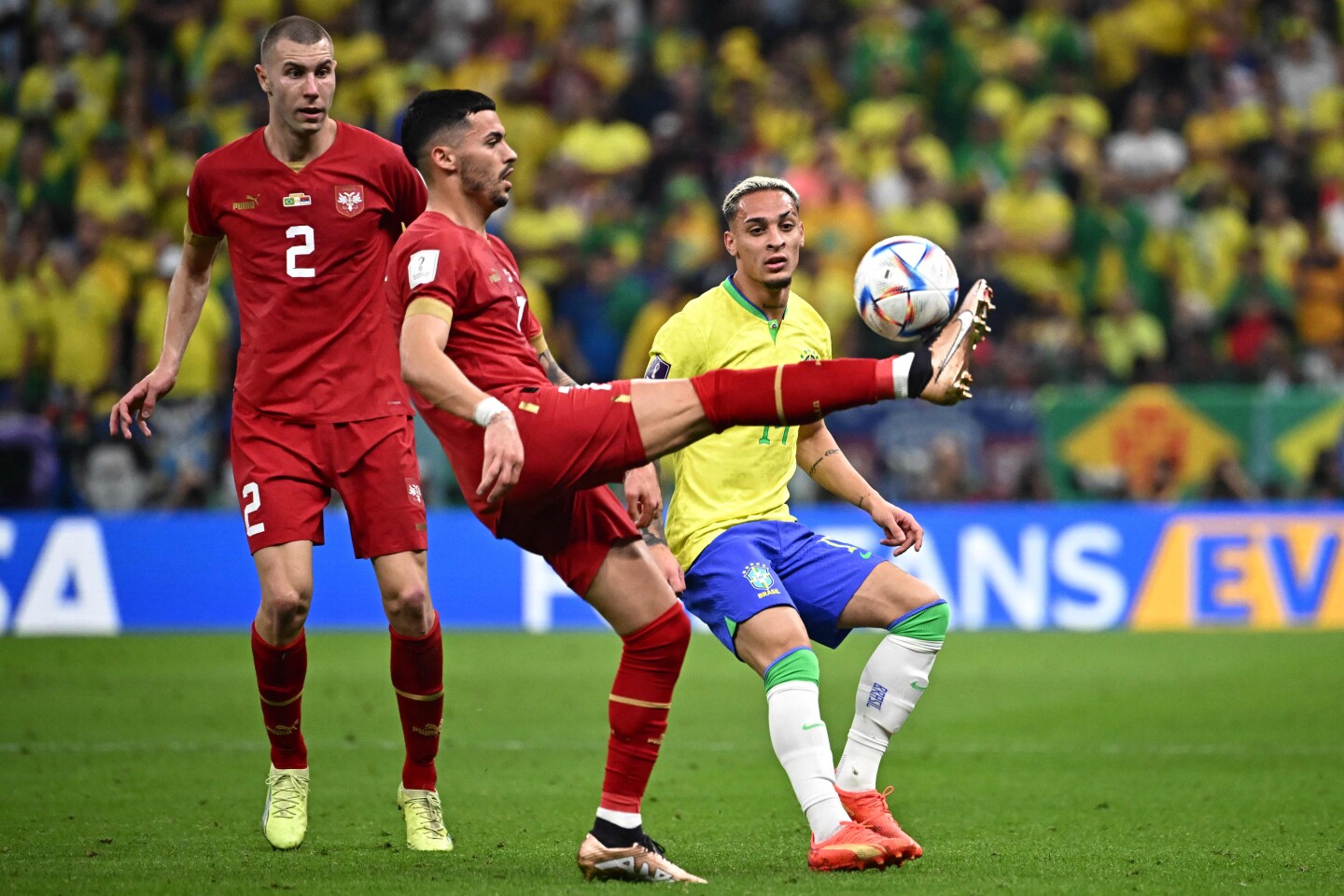 Seleccion de futbol de Serbia vs Seleccion de futbol de Brasil