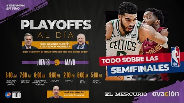 PLAYOFFS AL DÍA #24 🏀 | ÁLVARO MARTÍN, COACH MORALES Y MARCELO NOGUEIRA | JUE 9.MAY.24 | Ritmo NBA