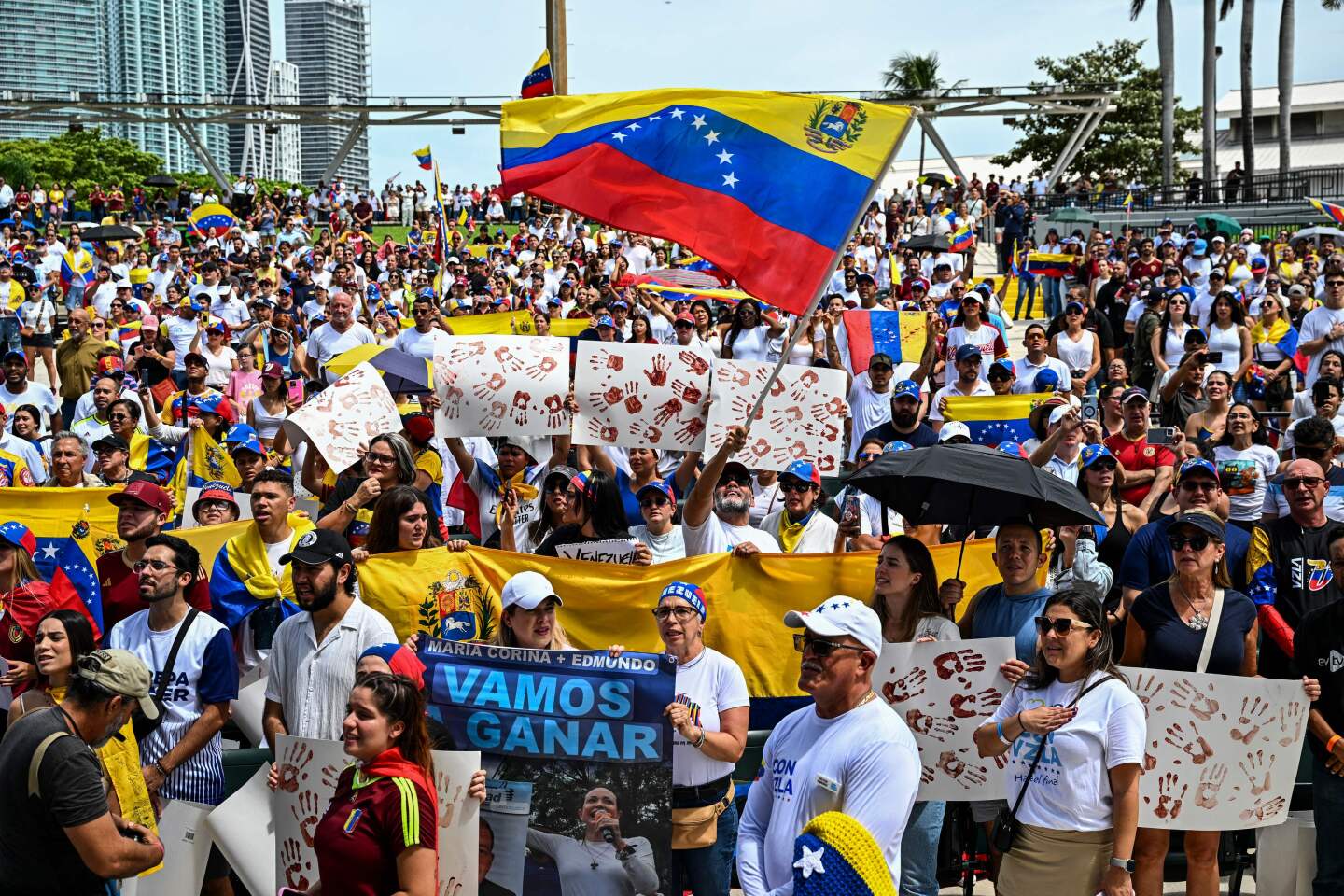 Protestas en contra del régimen de Nicolás Maduro