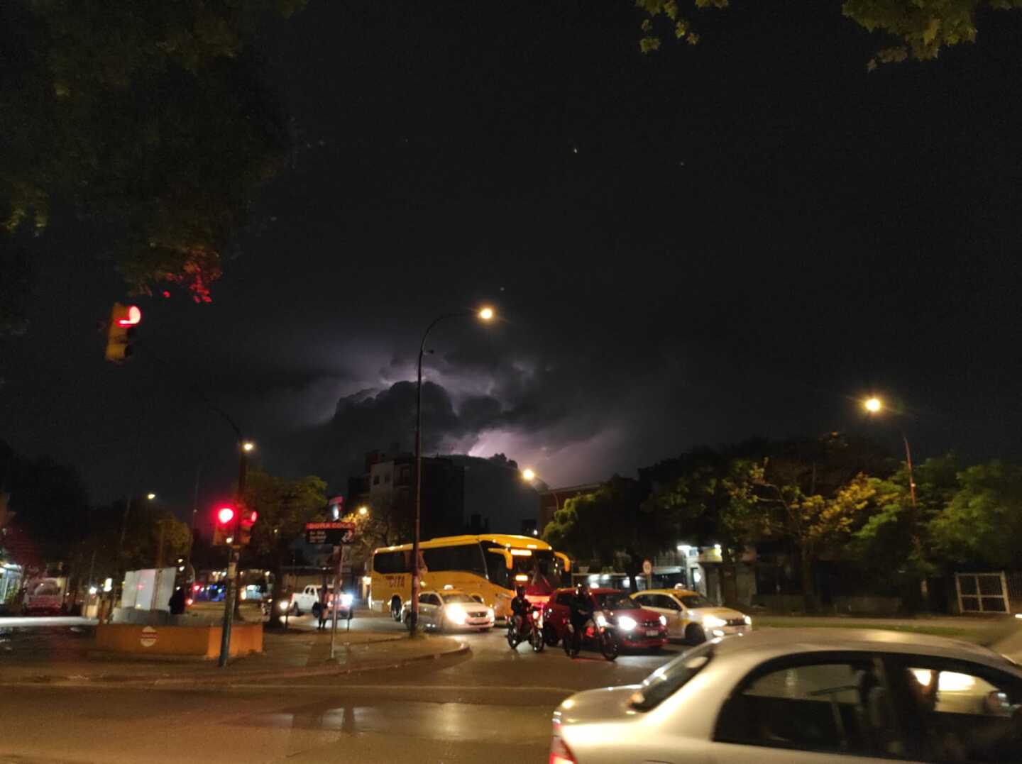 Tormenta sobre Montevideo