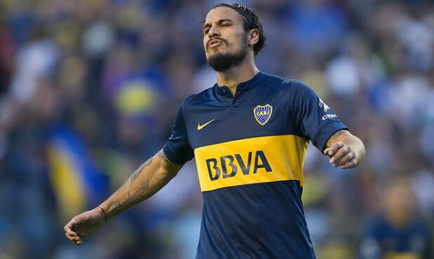 Daniel Osvaldo fue despedido por la dirigencia de Boca Juniors. Foto: AFP