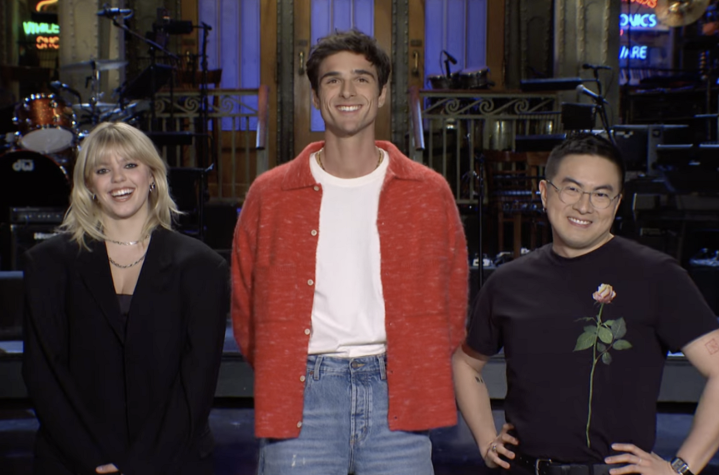 Jacob Elordi en "Saturday Night Live".