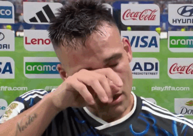 La emoción de Lautaro Martínez tras la clasificación de Argentina a la final del Mundial 2026.