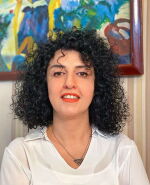 Narges Mohammadi está encarcelada en su país.
