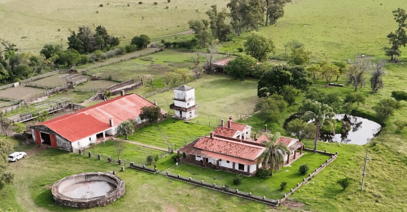 Campo en arrendamiento.