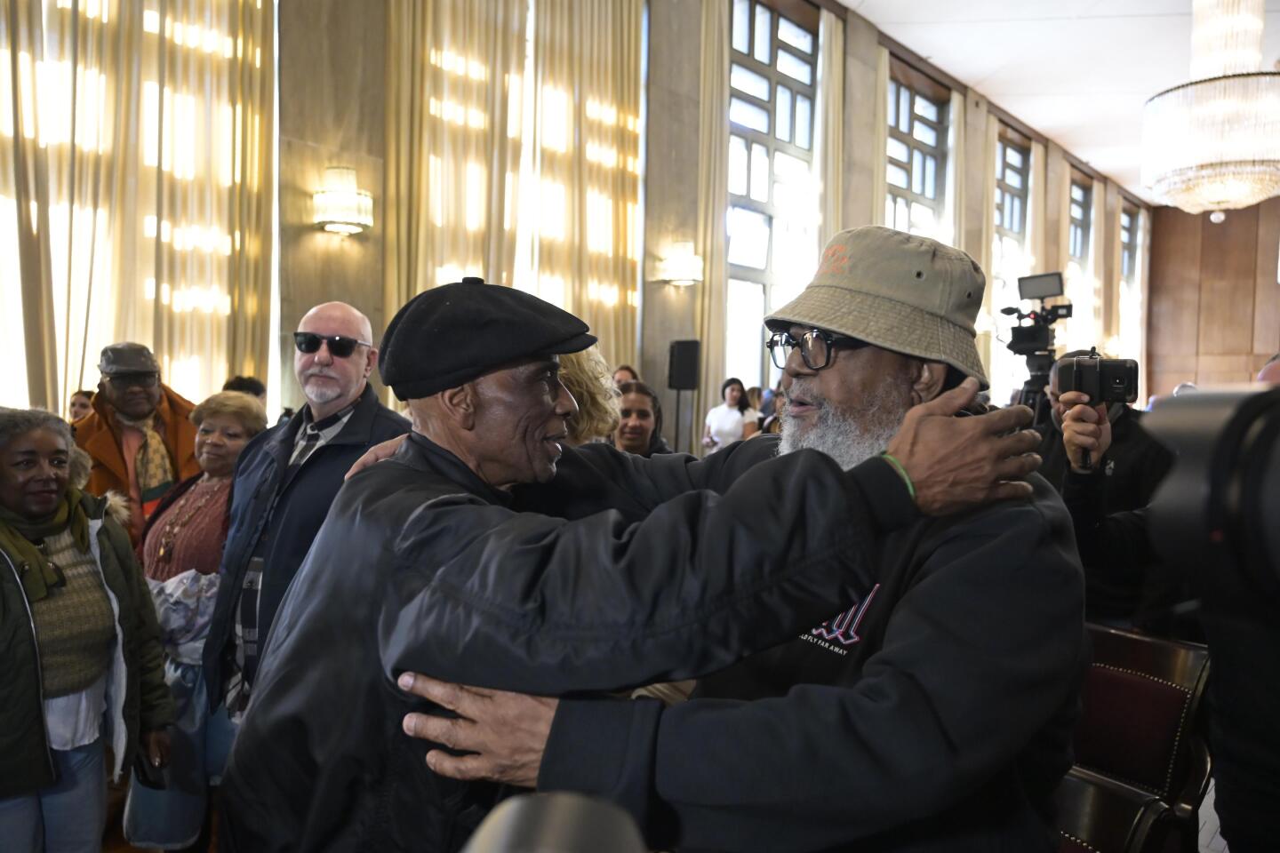 Fernando "Lobo" Núñez y Rubén Rada.