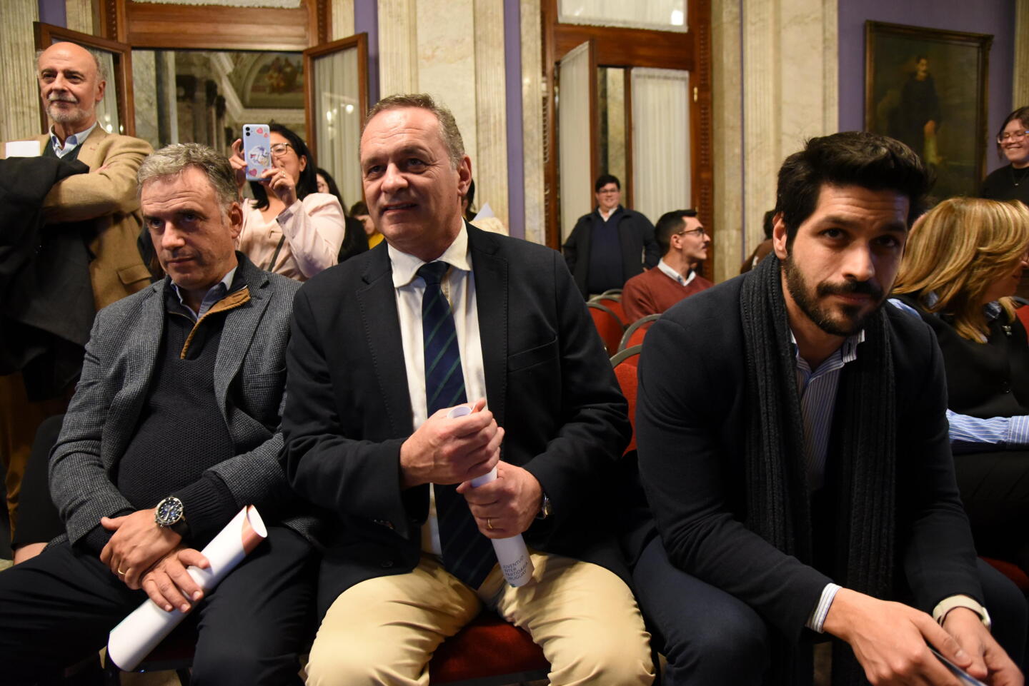 Reunion de Juventud Interpartidaria con candidato presidenciales