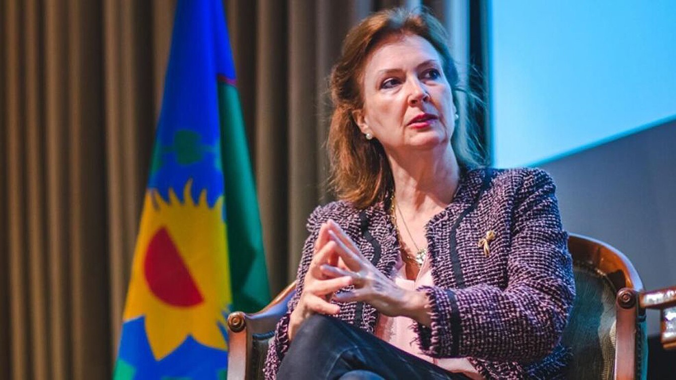 Diana Mondino, canciller argentina.