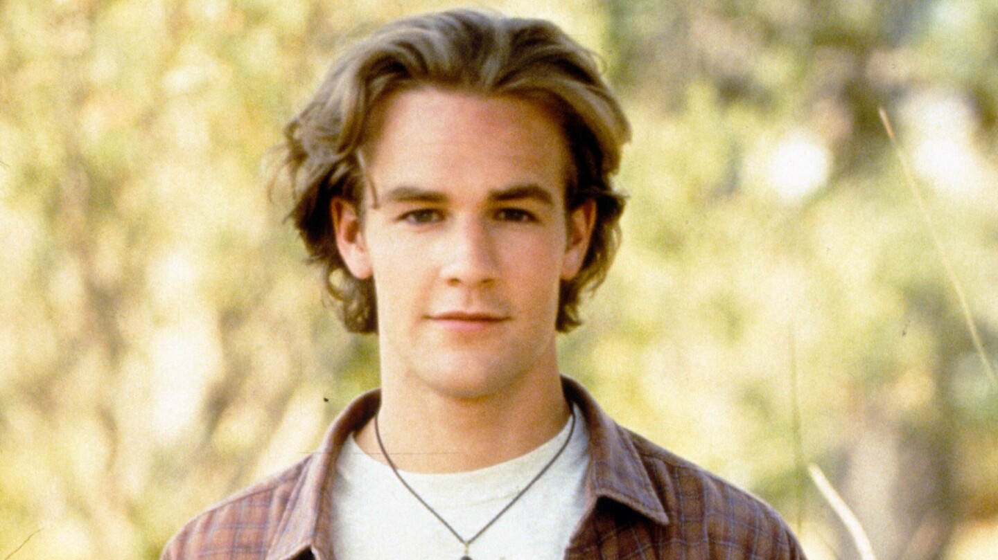 James Van der Beek en "Dawson's Creek".