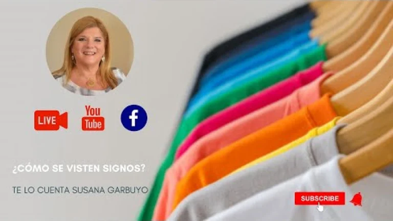 ¿CÓMO VISTEN LOS SIGNOS? - Con Susana Garbuyo