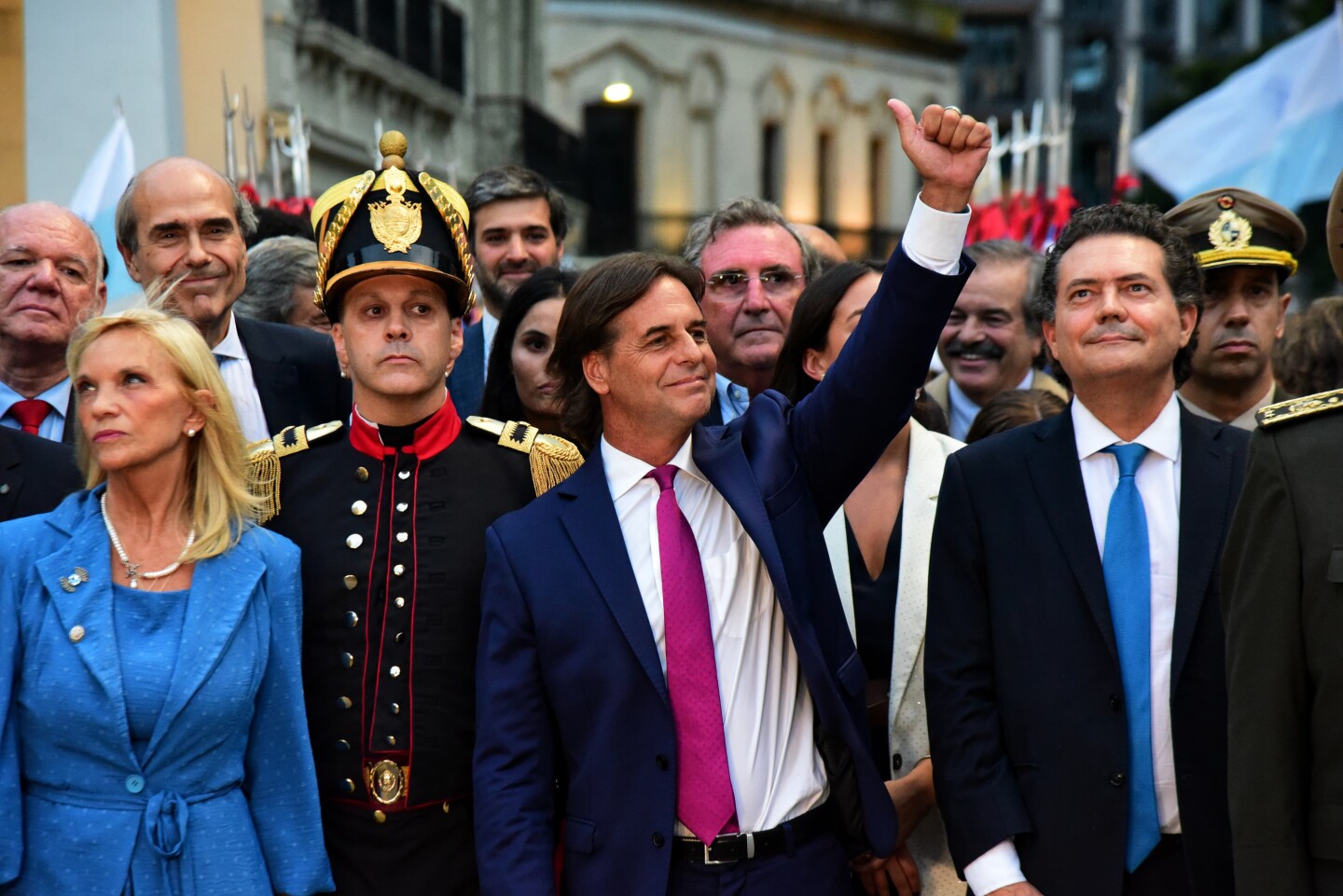 Último día de Luis Lacalle Pou como presidente.