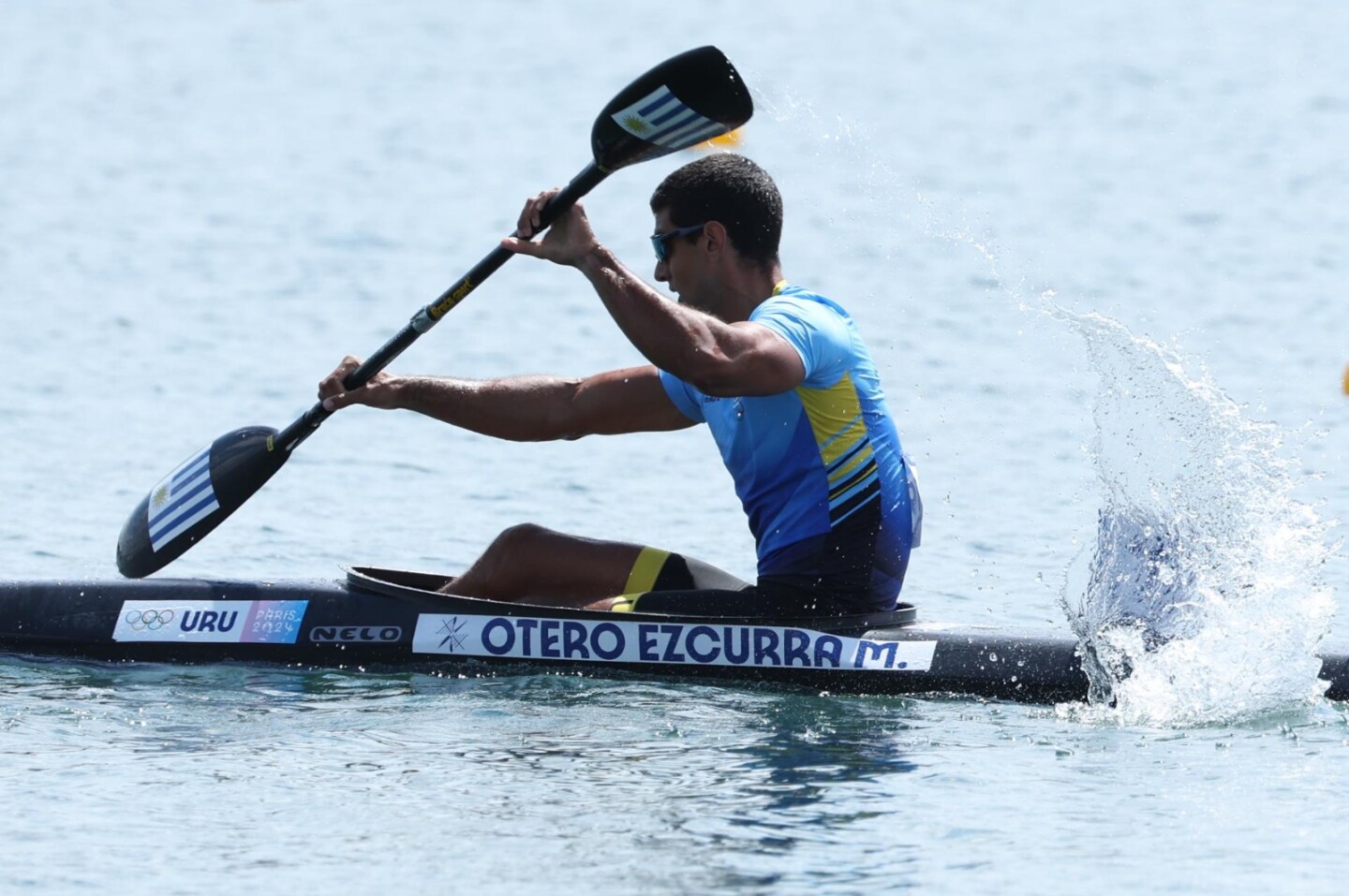 Matías Otero en los Juegos Olímpicos de París 2024.