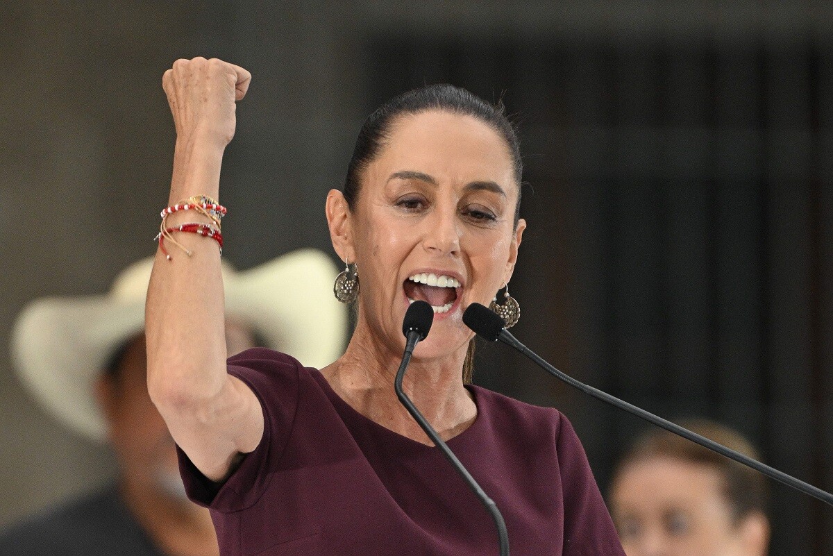 Claudia Sheinbaum: la oficialista ha perdido apoyo desde hace meses.