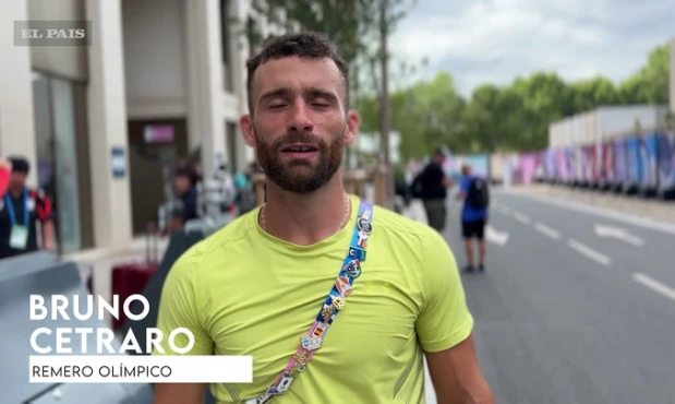 Bruno Cetraro en la previa a su debut en los JJOO