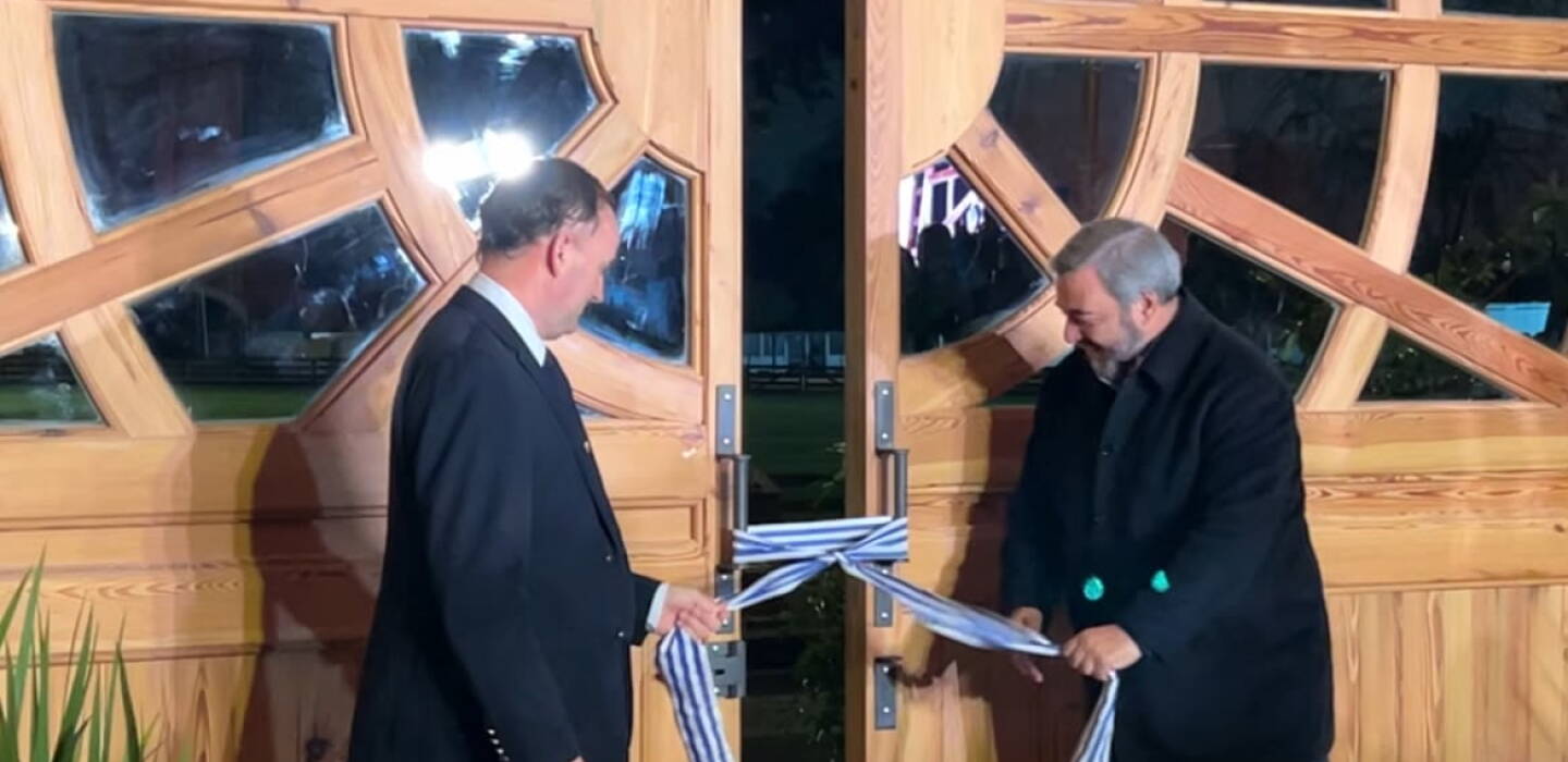Rafael Ferber al inaugurar refacción de los galpones de Rural del Prado: Conservar también es transformar