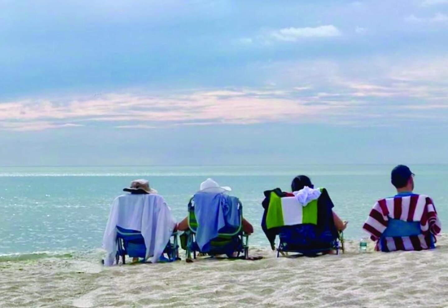 Playa del Parque Estatal Delnor-Wiggins Pass, en Naples, Florida.