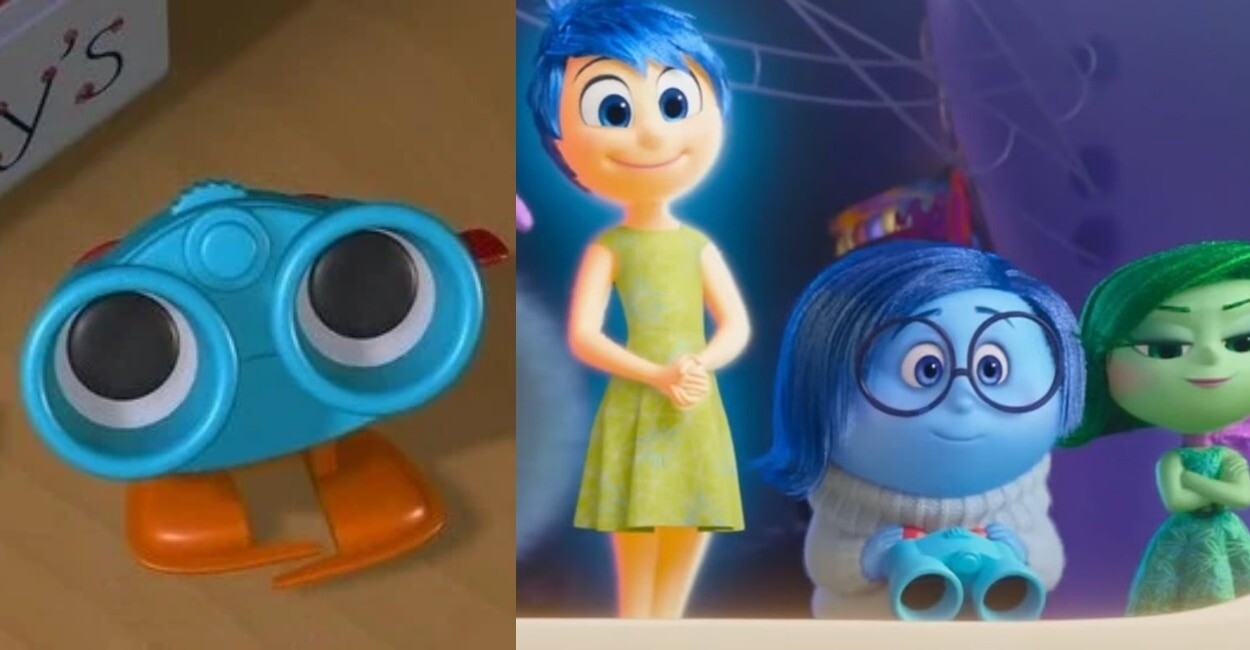 Referencia a Toy Story en Intensamente.
