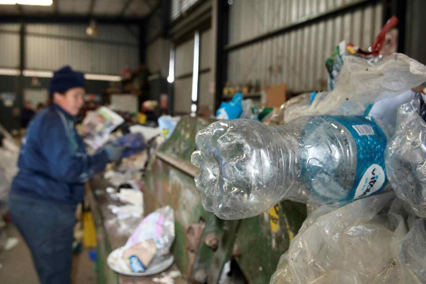 Planta de clasificación de reciclables en la avenida Burgues.