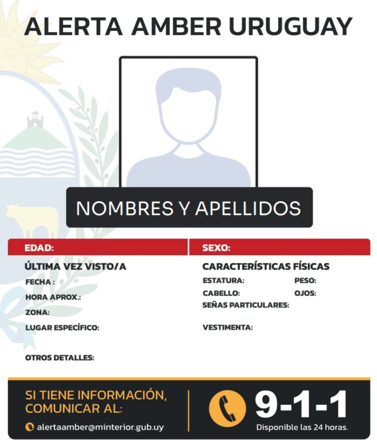 Alerta Amber Uruguay