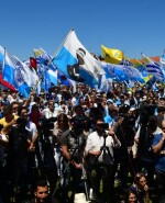 Acto del Partido Nacional.