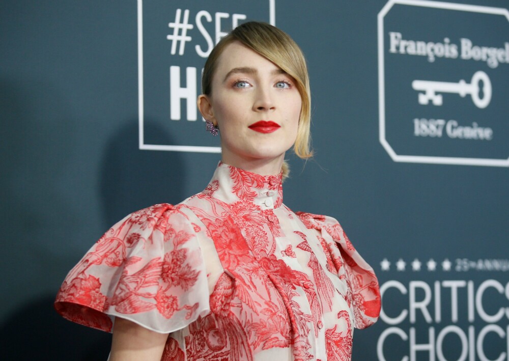 Saoirse Ronan en la entrega de los Critic's Choice Awards. Foto: Reuters