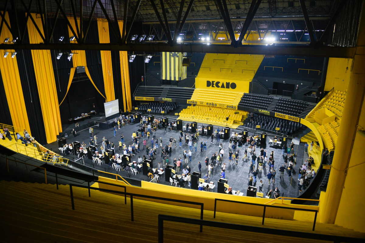 Elecciones en el Palacio Peñarol.