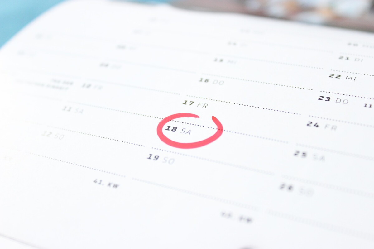 Un calendario.