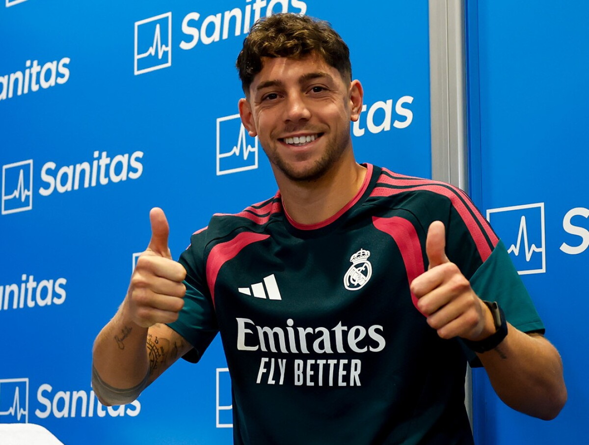 Celebran Real Madrid y Uruguay: pruebas a Valverde, reservado para la fecha de noviembre, descartaron lesión grave