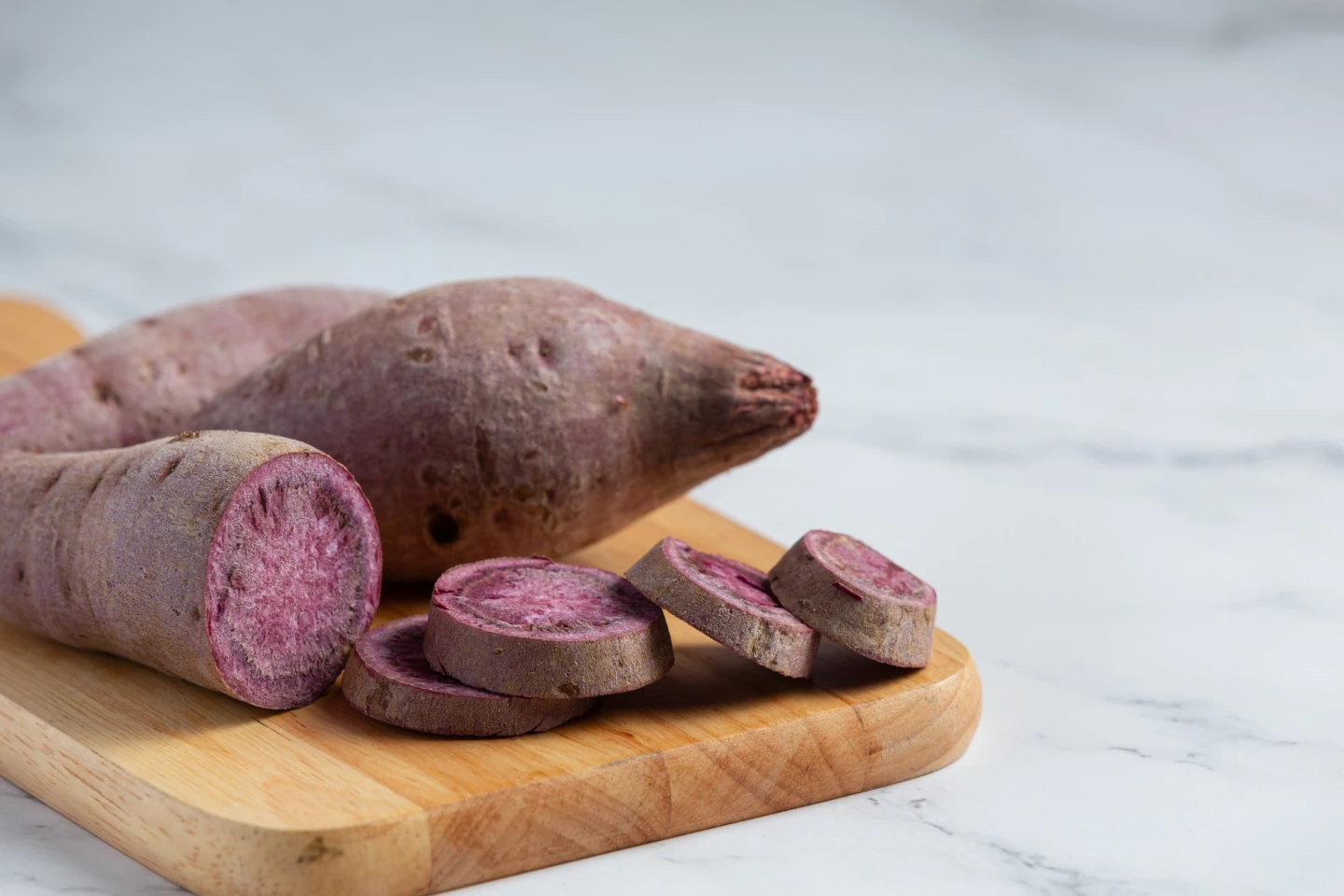 Tuber Improves Vision, Fights Cancer, Regulates Blood Sugar Purple sweet Potato