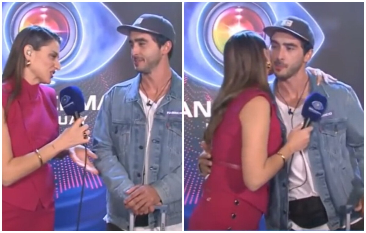 "Saludame, churra": el incómodo momento de Eliana Dide con un participante de "Gran Hermano: Uruguay" en vivo